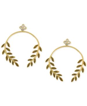Rachel Rachel Roy Gold-tone Vine Drop Earrings