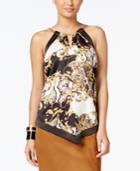 Thali Sodi Chain-neck Printed Top, Created For Macy's