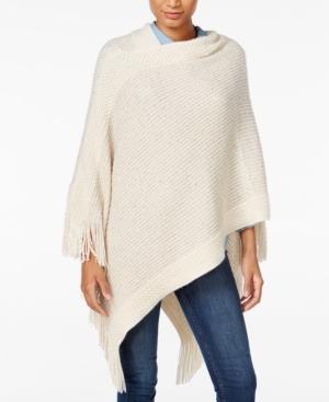Cejon Sequined Knit Poncho