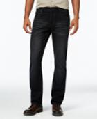 Inc International Concepts Men's Gusto Slim-fit Black Wash Jeans, Only At Macy's