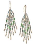 Inc International Concepts Gold-tone Beaded Fringe Earrings, Only At Macy's