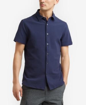 Kenneth Cole New York Men's Seersucker Shirt