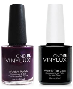 Creative Nail Design Vinylux Rock Royalty Nail Polish & Top Coat (two Items), 0.5-oz, From Purebeauty Salon & Spa