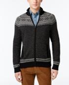 Tommy Hilfiger Men's Nordic Patterned Sweater-jacket