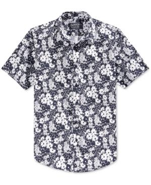 American Rag Men's Daisy-print Short-sleeve Shirt, Only At Macy's