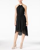 Thalia Sodi Laser-cutout High-low Dress, Only At Macy's