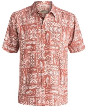 Quiksilver Waterman Men's Sage Advice Graphic-print Short-sleeve Shirt
