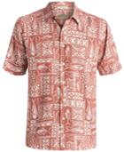 Quiksilver Waterman Men's Sage Advice Graphic-print Short-sleeve Shirt