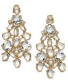 Kate Spade New York Gold-tone Crystal Chandelier Earrings