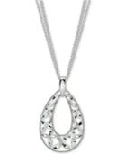 Giani Bernini Open Filigree Multi-strand 18 Pendant Necklace In Sterling Silver, Created For Macy's