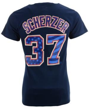 Majestic Men's Short-sleeve Max Scherzer Detroit Tigers Fan Player T-shirt