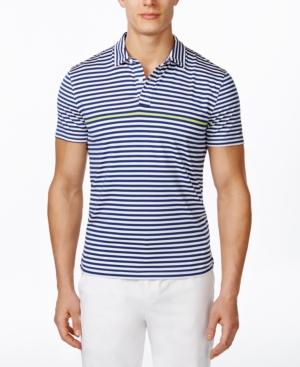 Tommy Hilfiger Men's Athletic Striped Polo Shirt