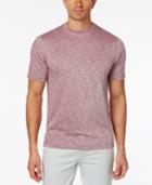 Tasso Elba Men's Space-dye Cotton T-shirt, Only At Macy's