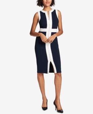 Tommy Hilfiger Zip-front Scuba Dress