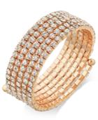 Inc International Concepts Gold-tone Crystal Coil Bracelet, Only At Macy's