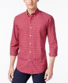 Tommy Hilfiger Men's Mitchell Poplin Check Shirt