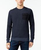 Tommy Hilfiger Men's Heathered Pocket Sweater