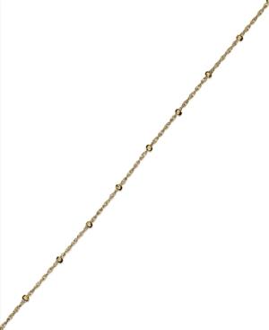 "giani Bernini 24k Gold Over Sterling Silver Bracelet, 9"" Singapore Chain Bracelet"
