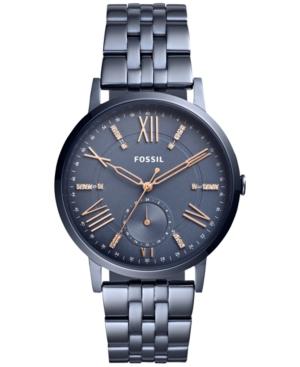 Fossil Women's Gazer Blue Stainless Steel Bracelet Watch 40mm
