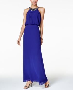 Nine West Embellished Maxi Dress