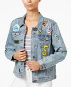 Velvet Heart Toni Cotton Patched Trucker Jacket