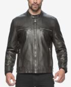 Marc New York Moto-style Leather Jacket
