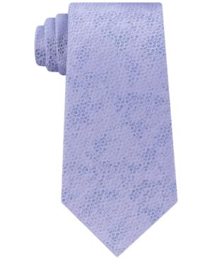 Calvin Klein Men's Layered Daisy Silk Tie