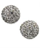 Kate Spade New York Gold-tone Pave Orb Stud Earrings