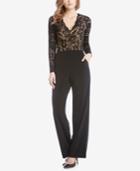 Karen Kane Lace-top Jumpsuit