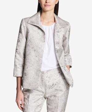 Calvin Klein Metallic Jacquard Blazer