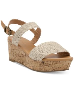 Nautica Birnbach Platform Wedge Sandals Women's Shoes