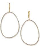 I.n.c. Pave Large Loop Earrings, Created For Macy's