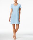 Nautica Short-sleeve Striped Nightgown