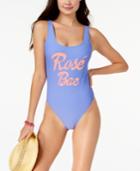 California Waves Rose Bae Graphic One-piece Swimsuit Women's Swimsuit
