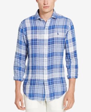 Polo Ralph Lauren Men's Plaid Sport Shirt