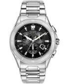 Citizen Men's Eco-drive Signature Octavia Perpetual Calendar Chronograph Stainless Steel Bracelet Watch 42mm
