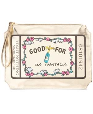 Betsey Johnson Boxed Kitsch Pouch, Only At Macy's