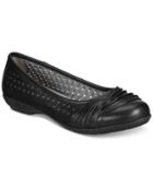 White Mountain Sarlow Perforated Flats, Only At Macy's Women's Shoes