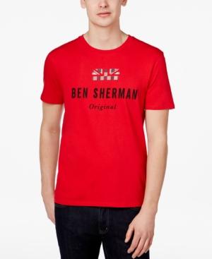 Ben Sherman Men's Graphic Print Cotton T-shirt, Created For Macy's