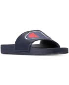 Champion Men's Ipo Slide Sandals From Finish Line