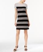 Calvin Klein Mixed-stripe T-shirt Dress