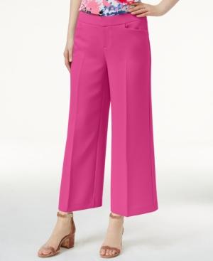 Inc International Concepts Cropped Wide-leg Pants, Created For Macy's