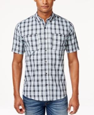 Ezekiel Men's Macklemore Plaid Short-sleeve Shirt