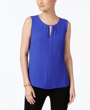 Kasper Crepe Keyhole Shell