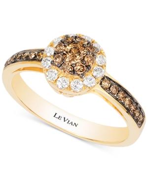 Le Vian Chocolatier Diamond Ring (1/2 Ct. T.w.) In 14k Gold