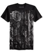 Ring Of Fire Floral Brush Stroke T-shirt