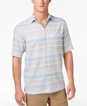Tasso Elba Men's Striped Shirt, Only At Macy's