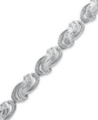 Diamond Swirl Bracelet In Sterling Silver (2 Ct. T.w.)