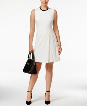 Tommy Hilfiger Pleated A-line Dress