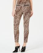 Guess Double-snap Animal-print Pants